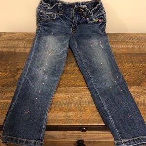 Girl size 4 cat and jack blue jeans